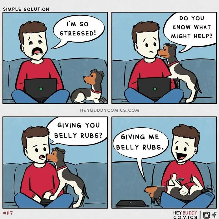 35 Heartwarming Comics That This Artist Created Inspired By His Dog (New Pics)