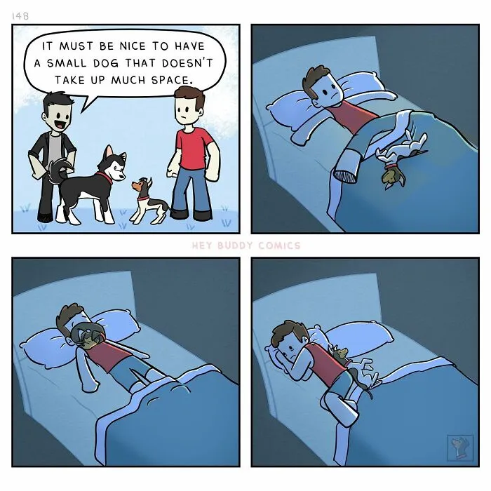35 Heartwarming Comics That This Artist Created Inspired By His Dog (New Pics)