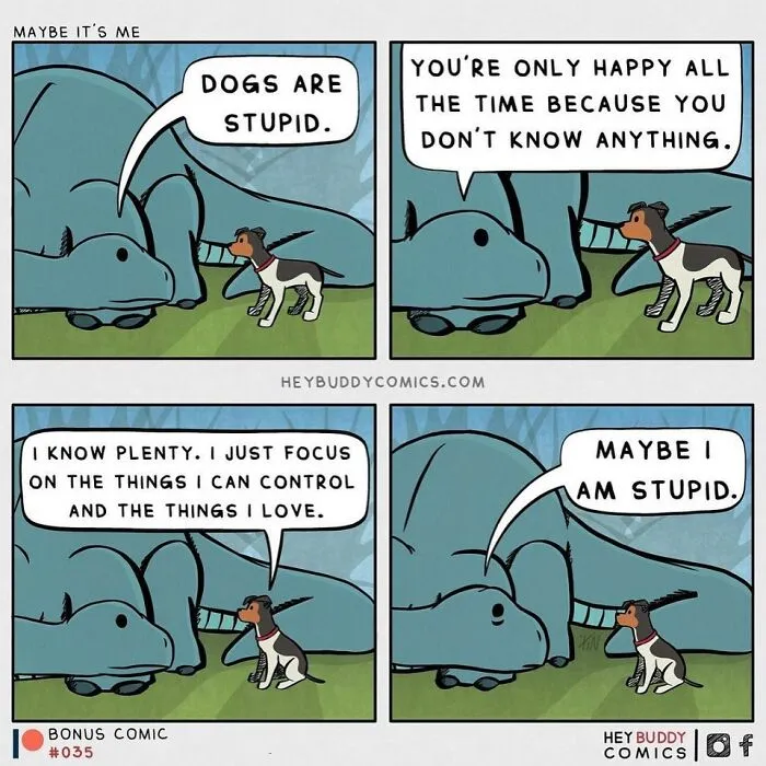 35 Heartwarming Comics That This Artist Created Inspired By His Dog (New Pics)
