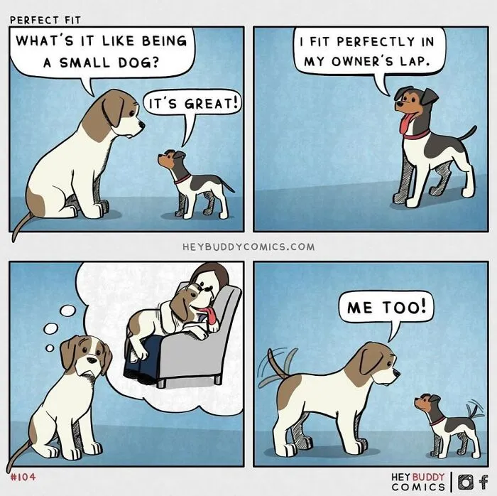 35 Heartwarming Comics That This Artist Created Inspired By His Dog (New Pics)