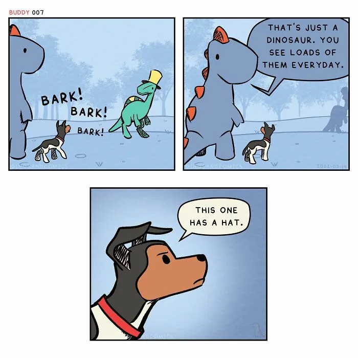35 Heartwarming Comics That This Artist Created Inspired By His Dog (New Pics)