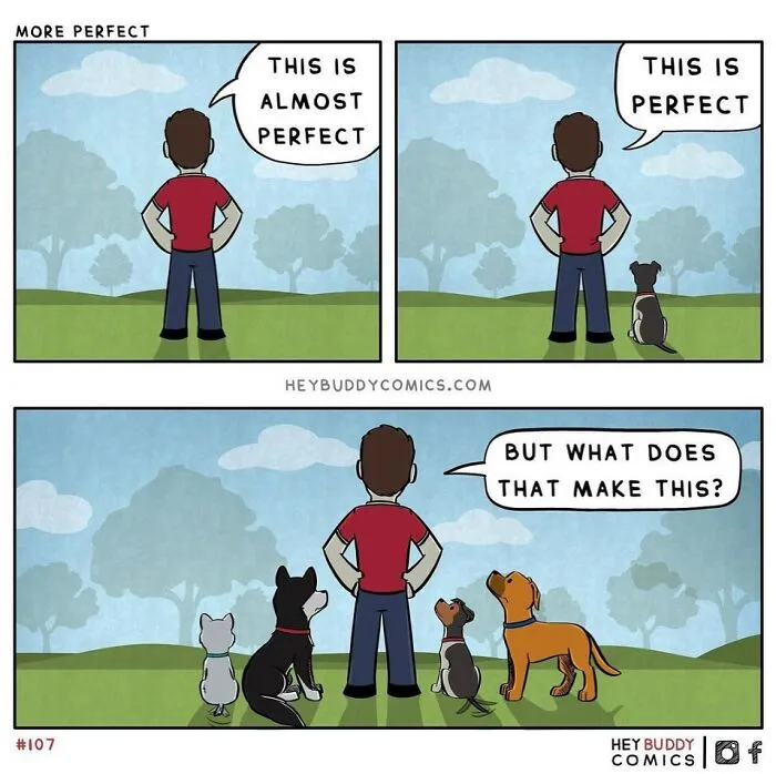 35 Heartwarming Comics That This Artist Created Inspired By His Dog (New Pics)