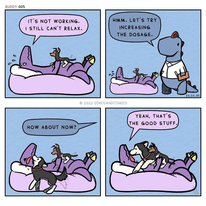 35 Heartwarming Comics That This Artist Created Inspired By His Dog (New Pics)