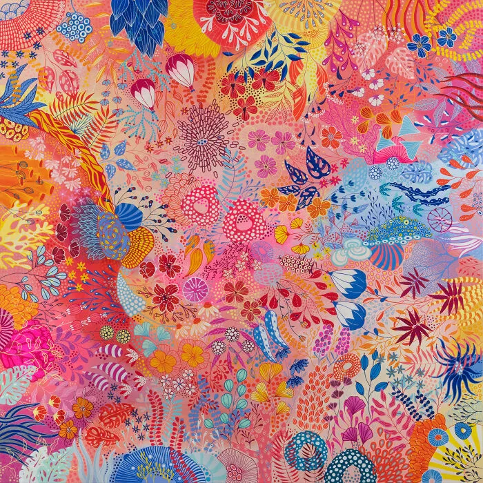 I Spend Hundreds Of Hours Painting Flowers, And Here Are 6 Of My Paintings