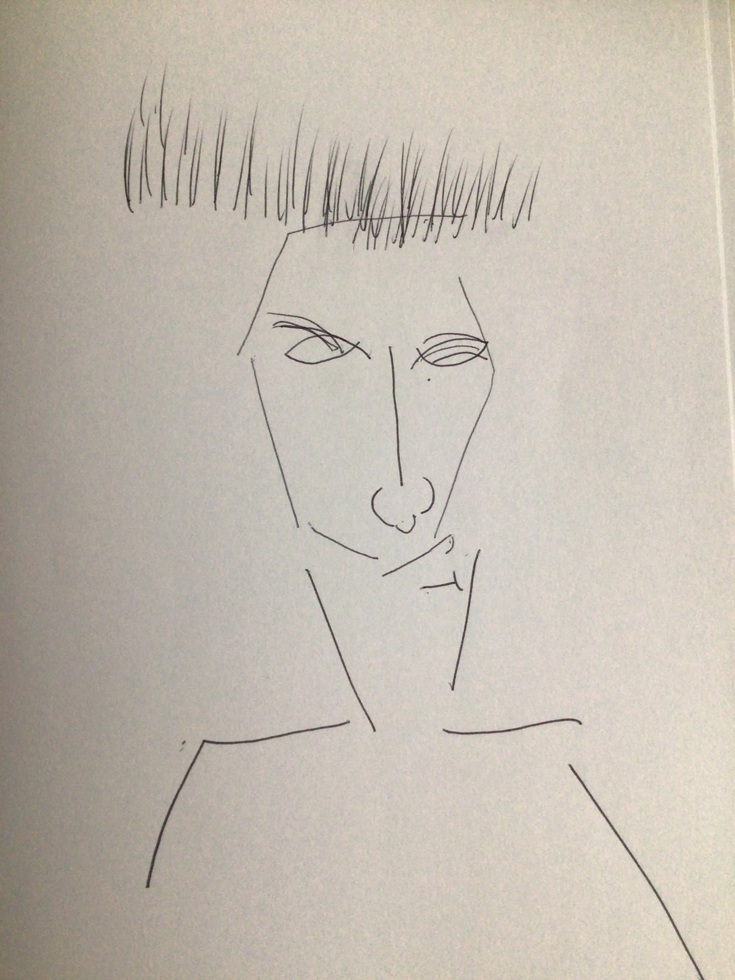 Draw A Person Blindfolded