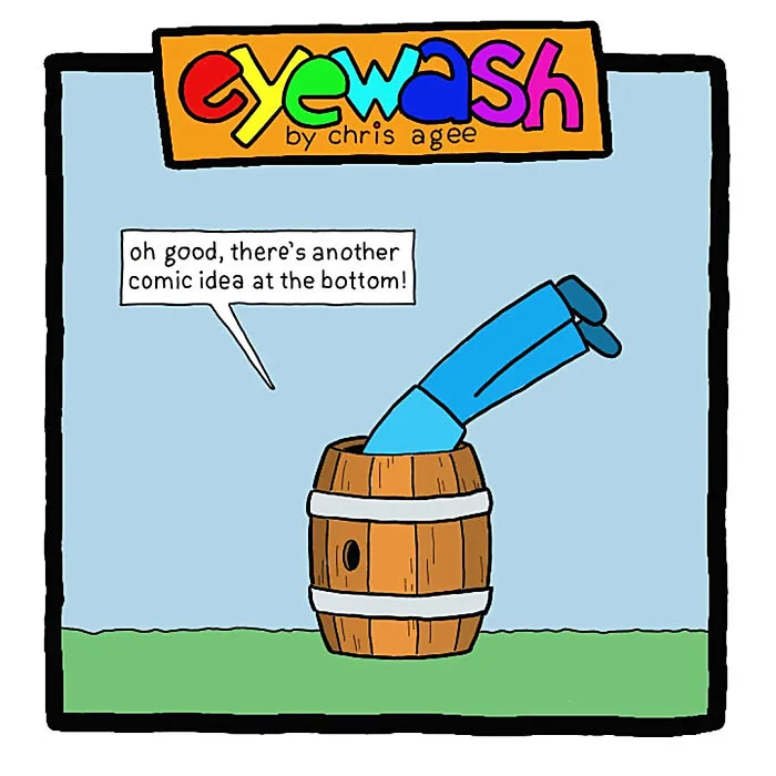 My 24 Single-Panel Comics Infused With Pithy Punchlines (New Pics)