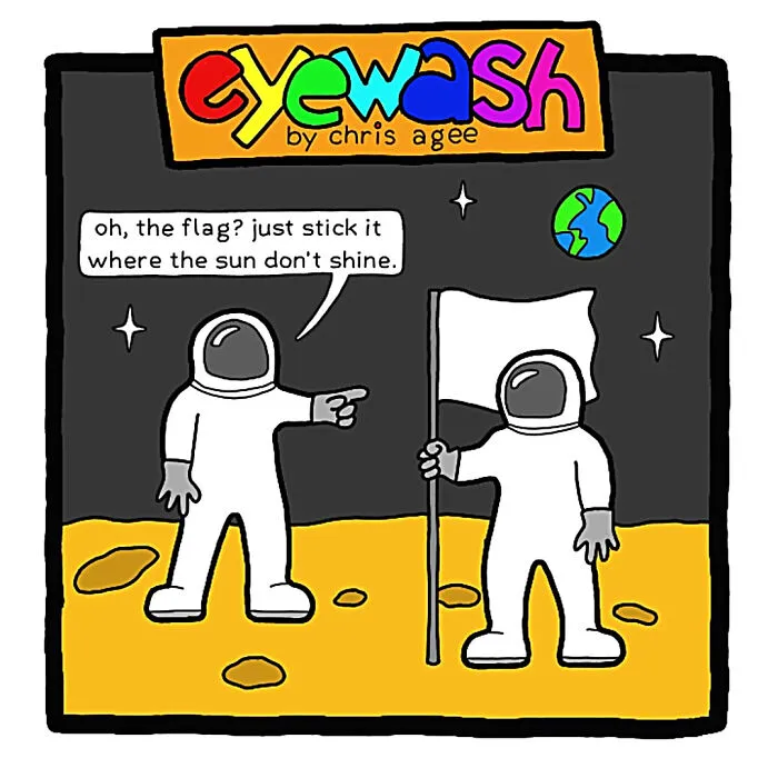 My 24 Single-Panel Comics Infused With Pithy Punchlines (New Pics)