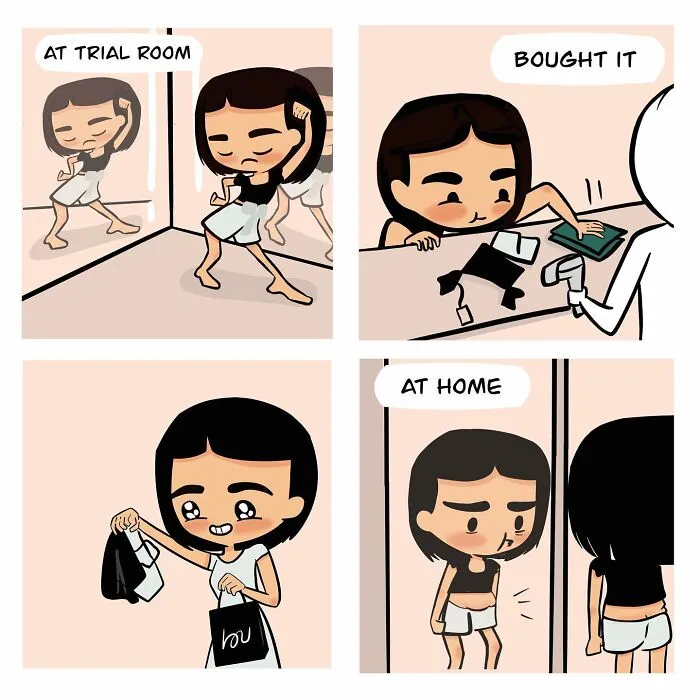 35 Comics By This Artist That Capture Daily Issues Most Girls Experience