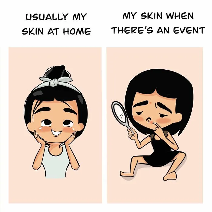 35 Comics By This Artist That Capture Daily Issues Most Girls Experience