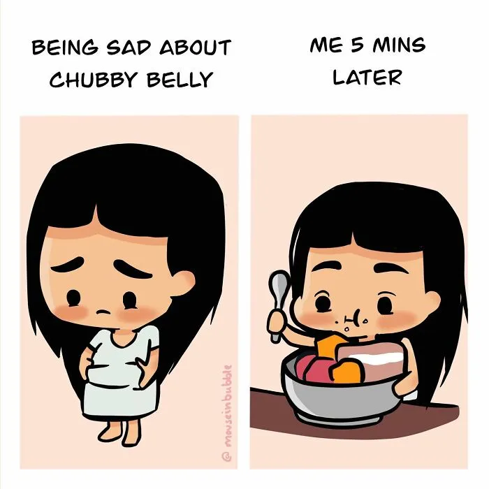 35 Comics By This Artist That Capture Daily Issues Most Girls Experience