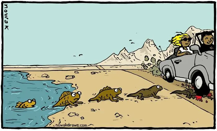 "I Just Want To Make Others Laugh": 40 New Single-Panel Comics By Joseph Nowak That Are Sure To Lift Your Spirits