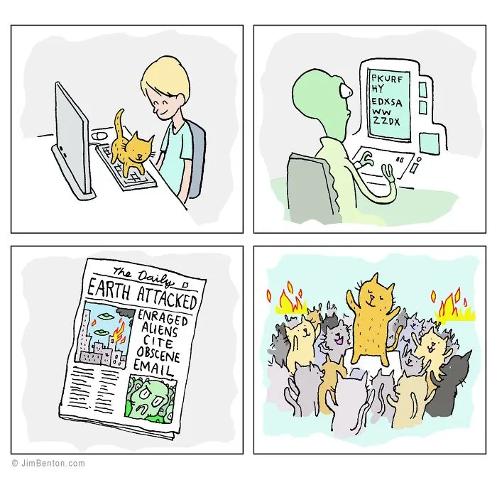 50 Comics That Feature Ironic Twists And Peculiar Humor By This Artist (New Pics)