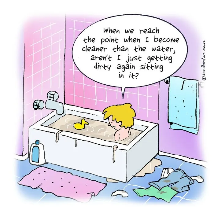 50 Comics That Feature Ironic Twists And Peculiar Humor By This Artist (New Pics)