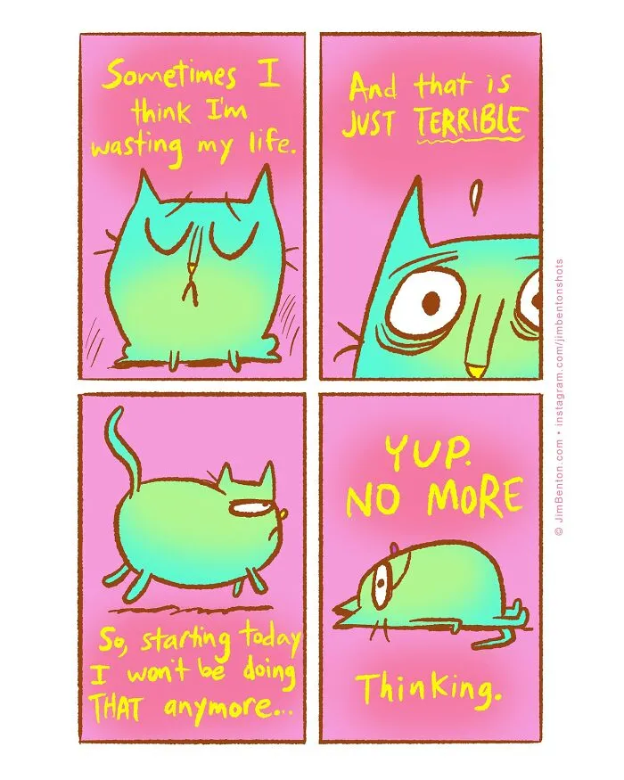 50 Comics That Feature Ironic Twists And Peculiar Humor By This Artist (New Pics)