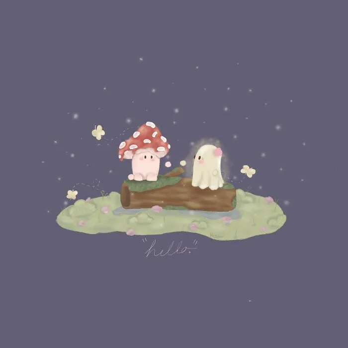 Mushie And Ghost First Meet