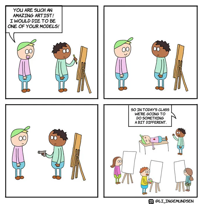 People With Dark Humor Will Probably Like 20 Comics I Created