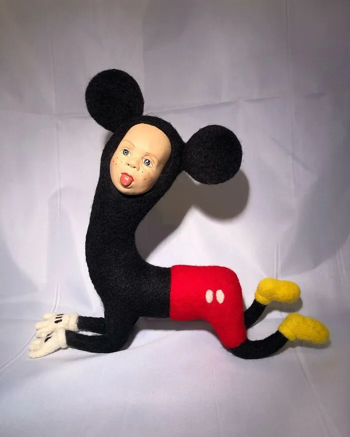 From Discarded Dolls To Creepy Delights: 43 Creatures That I Brought To Life Through Needle Felting