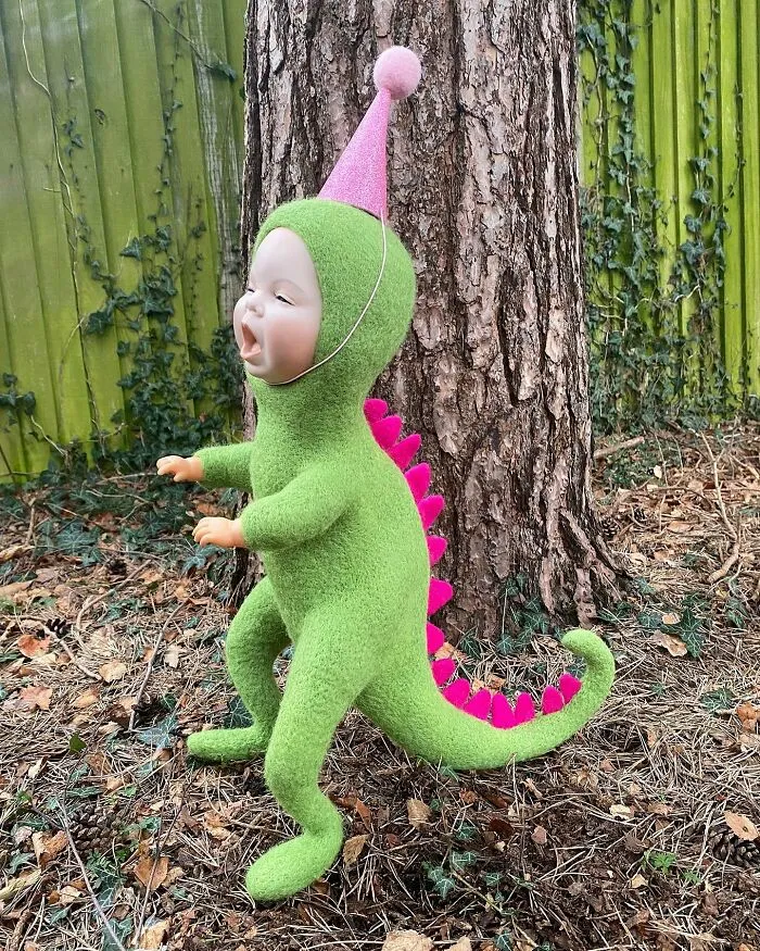 From Discarded Dolls To Creepy Delights: 43 Creatures That I Brought To Life Through Needle Felting