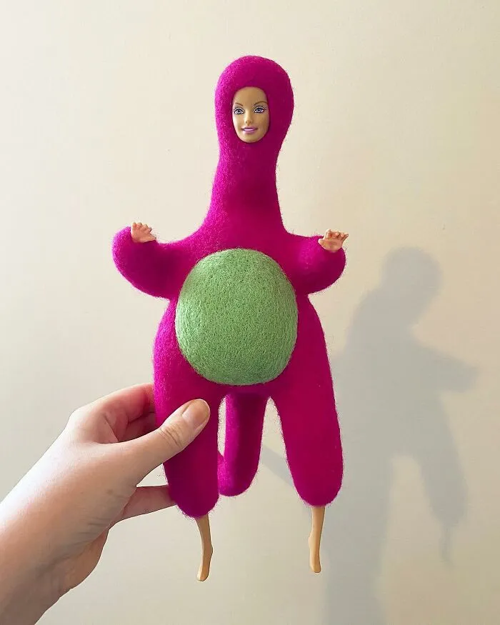 From Discarded Dolls To Creepy Delights: 43 Creatures That I Brought To Life Through Needle Felting