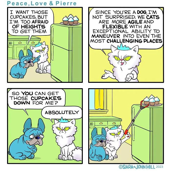 We Made 22 Positive And Relatable Comics About Pets To Make You Smile