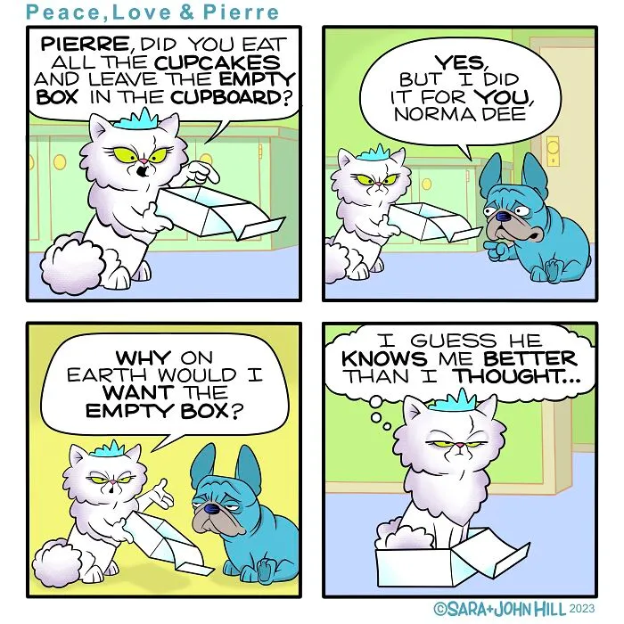 We Made 22 Positive And Relatable Comics About Pets To Make You Smile