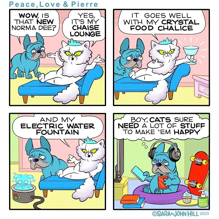 We Made 22 Positive And Relatable Comics About Pets To Make You Smile