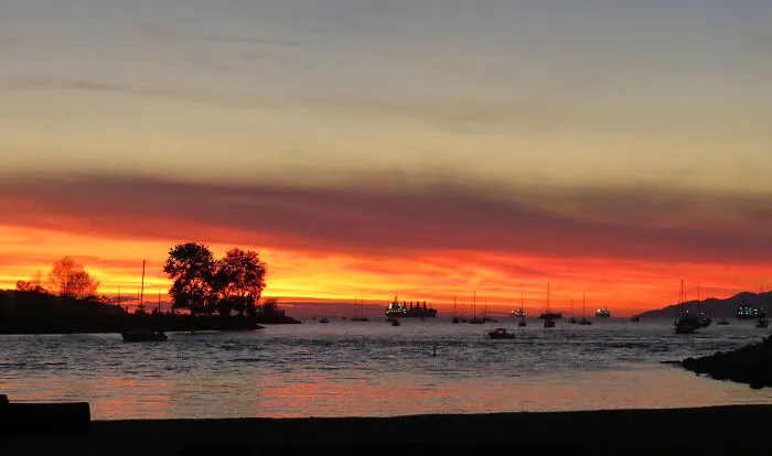 Vancouver Harbor, Sunset