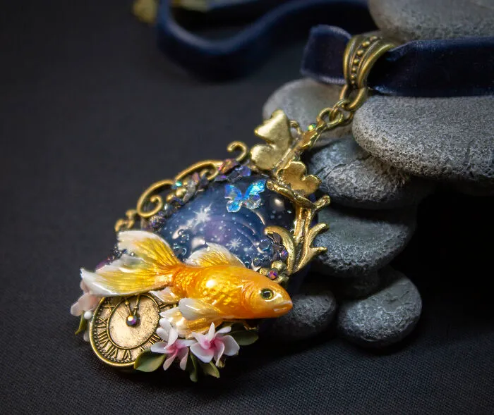 With My Sister, We Create Wearable Art From Polymer Clay (13 Pics)