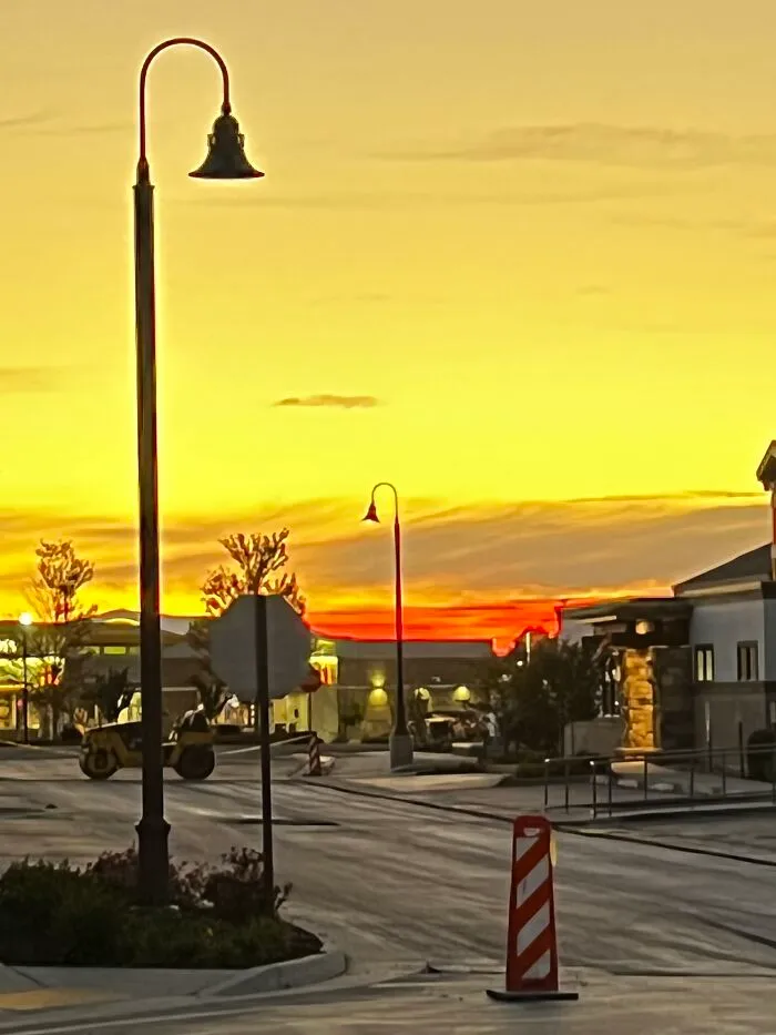 Utah Sunset During Fire Season