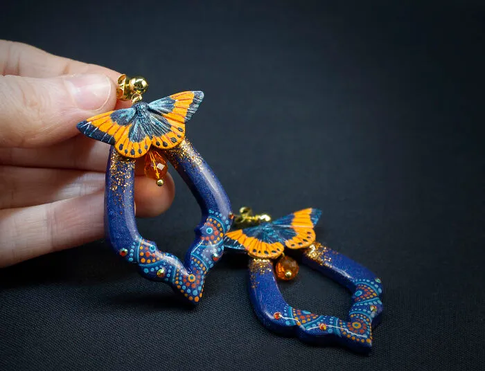 With My Sister, We Create Wearable Art From Polymer Clay (13 Pics)