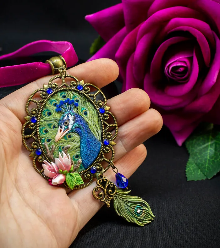 With My Sister, We Create Wearable Art From Polymer Clay (13 Pics)
