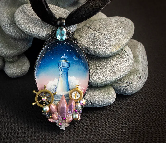With My Sister, We Create Wearable Art From Polymer Clay (13 Pics)