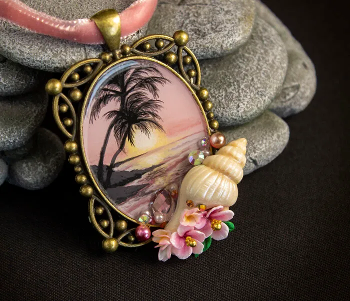 With My Sister, We Create Wearable Art From Polymer Clay (13 Pics)
