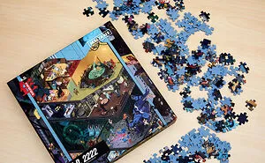 Ukrainian Artist Made Cyberpunk Jigsaw Puzzles With 650 References To Pop Culture