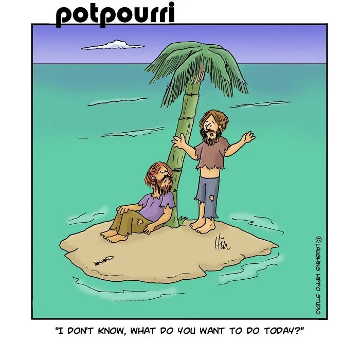New Clever Single-Panel Comics Full Of Unexpected Twists And Imaginative Humor