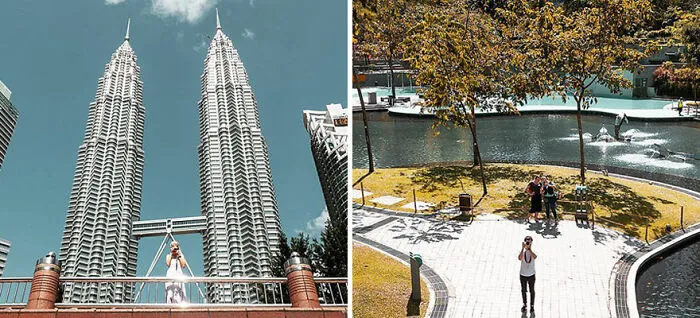 Malaysia, The Petronas Towers, January 14, 2019