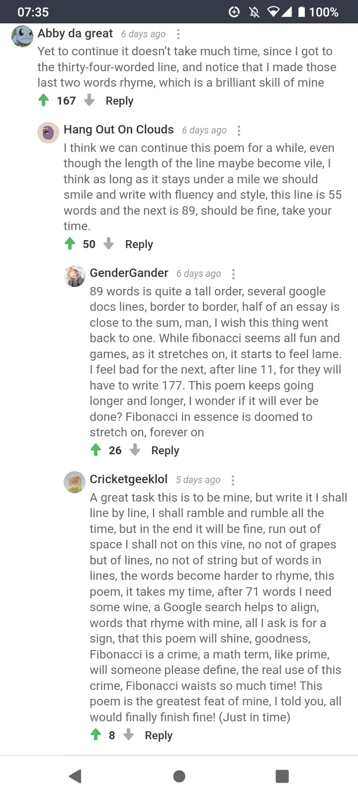 Post On Here You Favourite Poem
