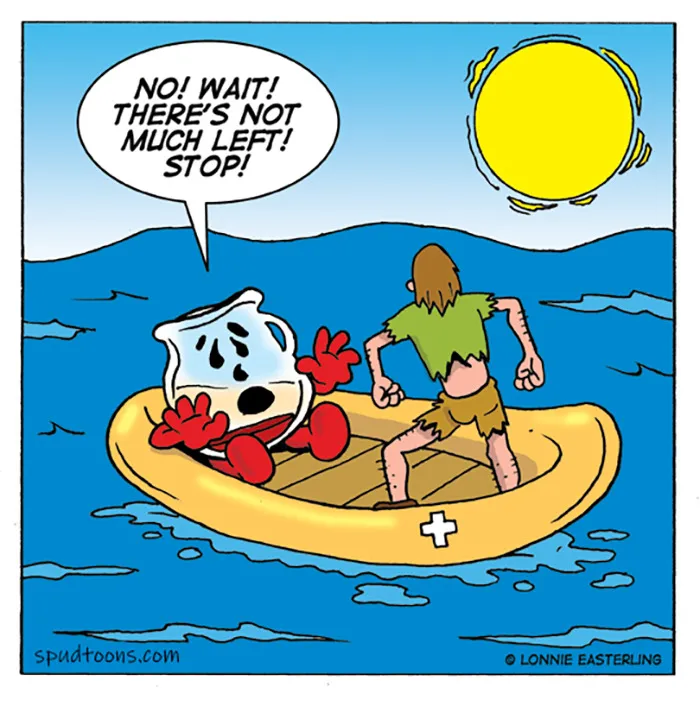 “Spud Toons”: 40 Absurdly Funny One-Panel Comics (New Pics)