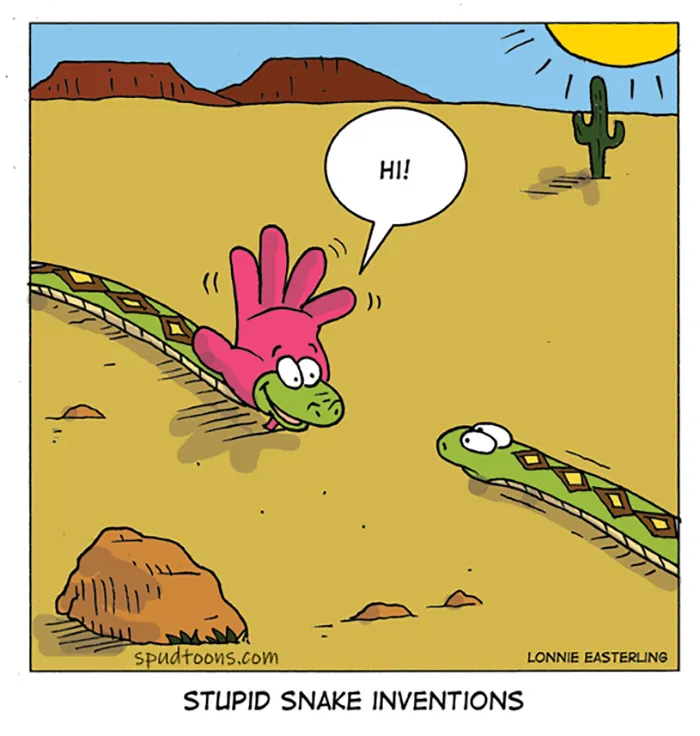 “Spud Toons”: 40 Absurdly Funny One-Panel Comics (New Pics)
