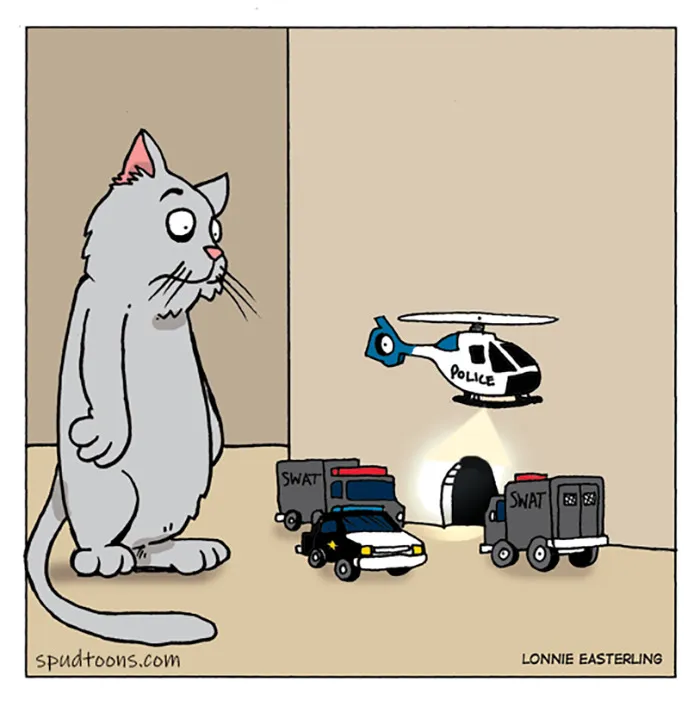 “Spud Toons”: 40 Absurdly Funny One-Panel Comics (New Pics)