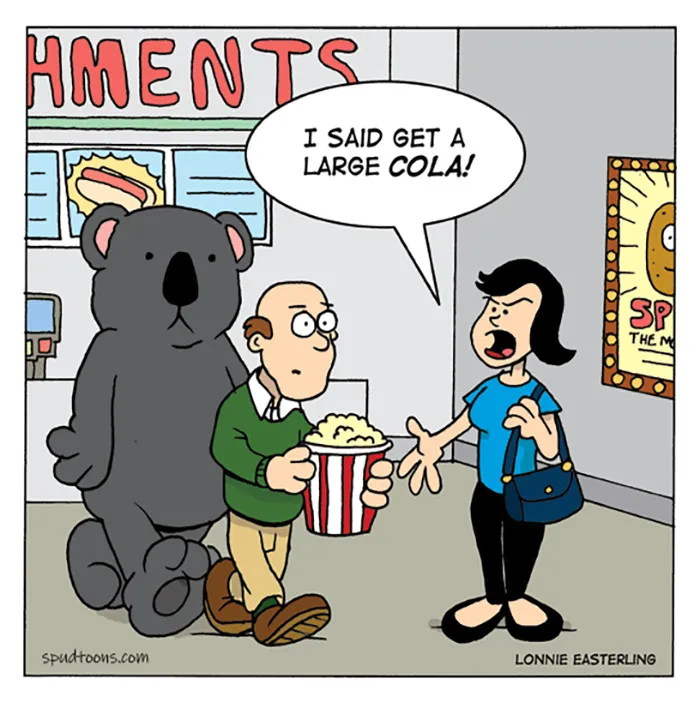 “Spud Toons”: 40 Absurdly Funny One-Panel Comics (New Pics)