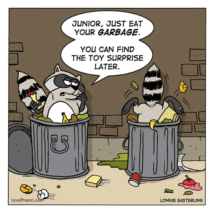 “Spud Toons”: 40 Absurdly Funny One-Panel Comics (New Pics)
