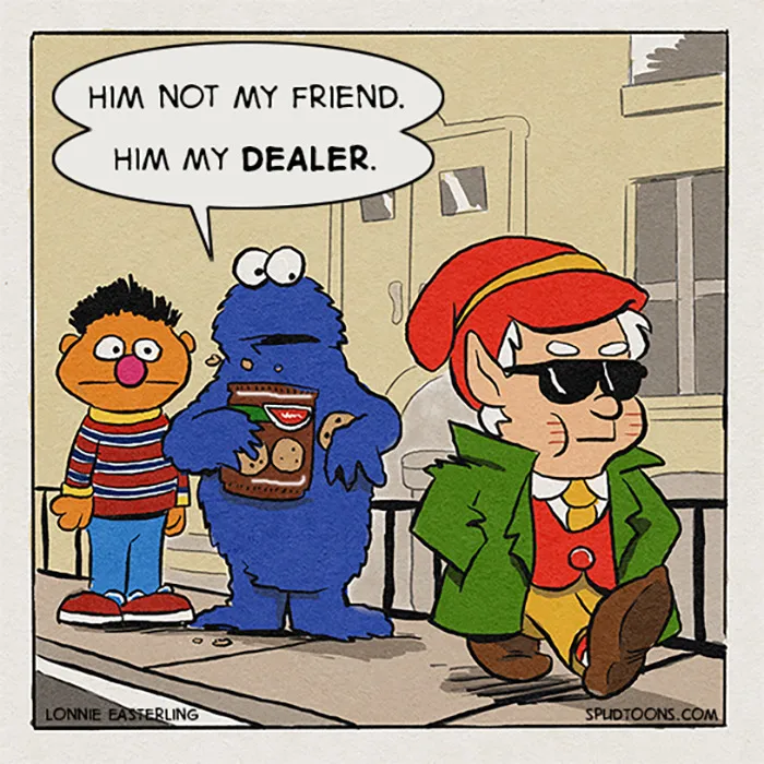 “Spud Toons”: 40 Absurdly Funny One-Panel Comics (New Pics)