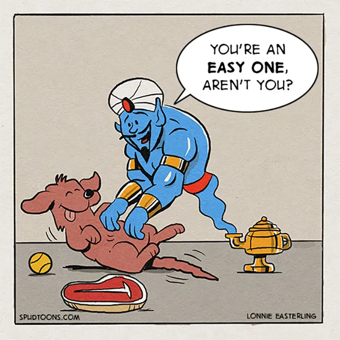 “Spud Toons”: 40 Absurdly Funny One-Panel Comics (New Pics)