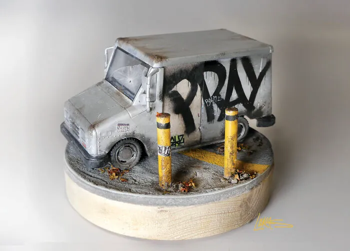 USPS Pray Truck