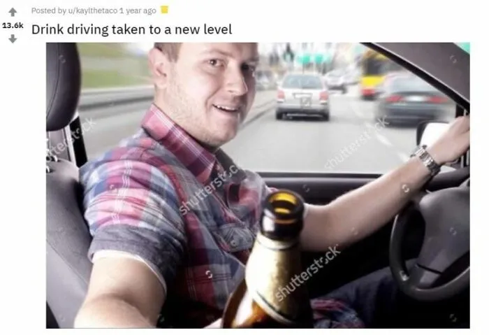 Apparently It's Drunk Driving