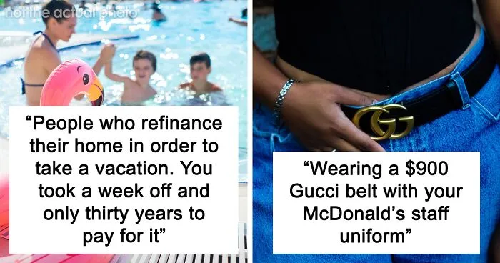 30 Behaviors That People Think Scream "I Make Poor Financial Choices"