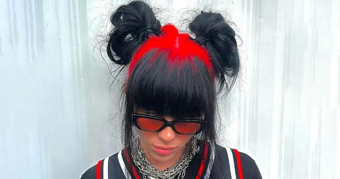 Billie Eilish Shows Off Bold New Red Hair Following TikTok's "Gemini" Trend, Makes Fans Freak Out