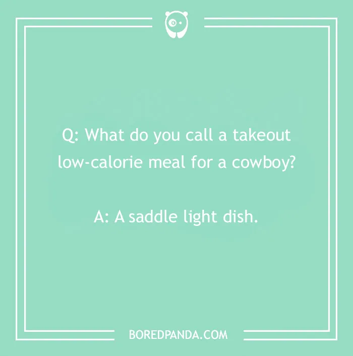 This pun’s got me riding high