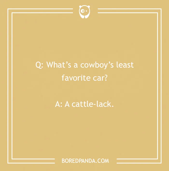 This Joke Just Rode In